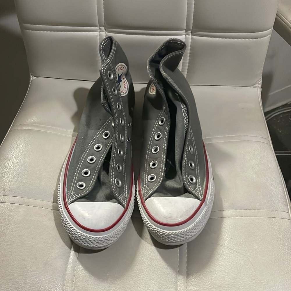 All star  Converse  light grey W8.5 M6.5